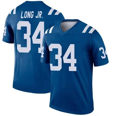 Men's Legend David Long Jr. Indianapolis Colts Royal Jersey