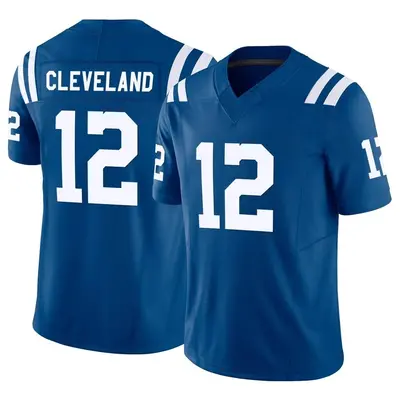 Men's Limited Tyrie Cleveland Indianapolis Colts Royal Vapor F.U.S.E. Jersey